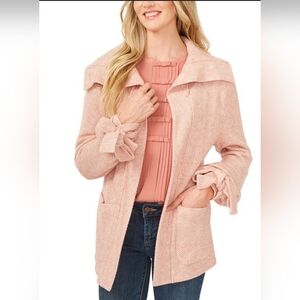 Nwt Cece Women’s Lightweight Open Jacket XS | Front Pockets | Chic Layering